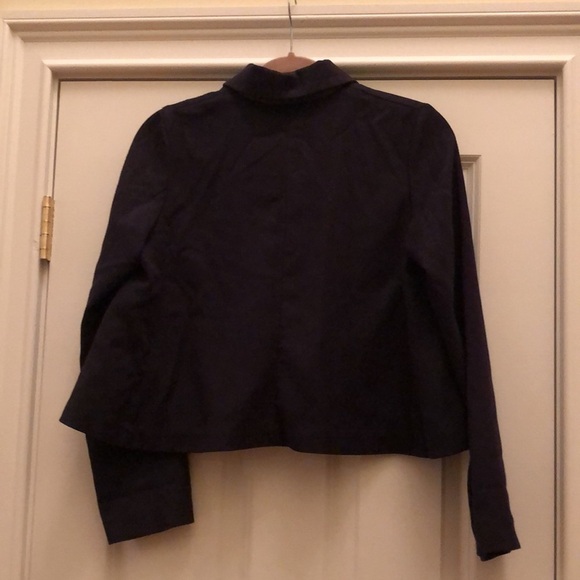 Roberto Collina Navy Cropped Blazer S - Picture 5 of 9